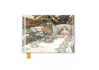 Download Rackham: Alice In Wonderland Tea Party (Foiled Pocket Journal) (Flame T