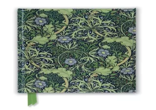 DOWNLOAD PDF William Morris: Seaweed Wallpaper Design (Foiled Journal) (Flame Tr