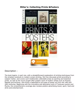 Download Book [PDF] Miller's: Collecting Prints & Posters full