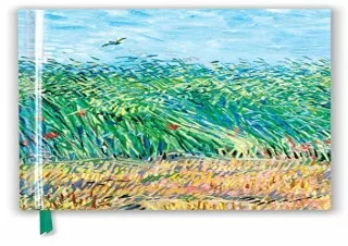 Download Vincent van Gogh: Wheat Field with a Lark (Blank Sketch Book) (Luxury S