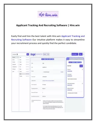 Applicant Tracking And Recruiting Software 01