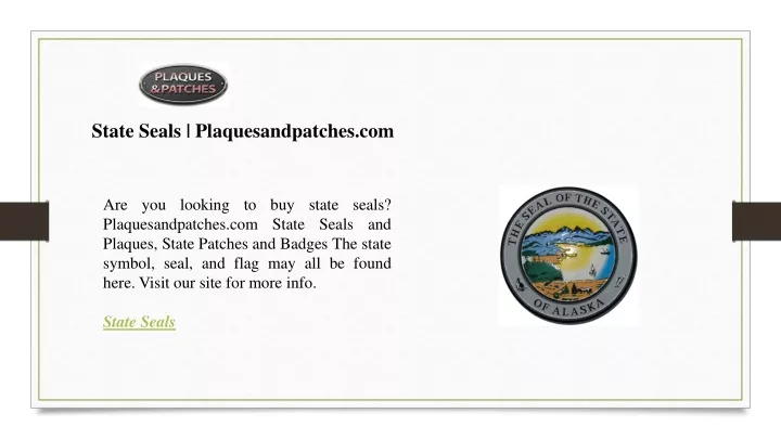 state seals plaquesandpatches com