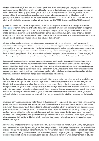 berikut adalah lima fungsi serta wordwall seperti