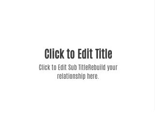 click to edit title click to edit