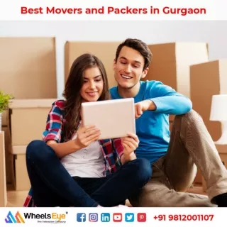 Best Movers and Packers in Gurgaon - Call Now 9812001107