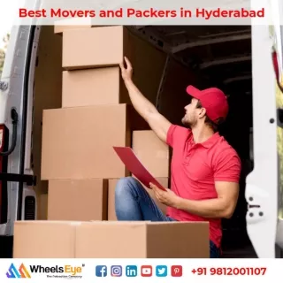Best Movers and Packers in Hyderabad - Call Now 9812001107