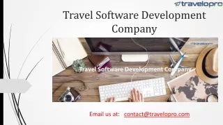 travel software development company