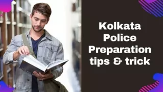 Kolkata Police Preparation tips & trick