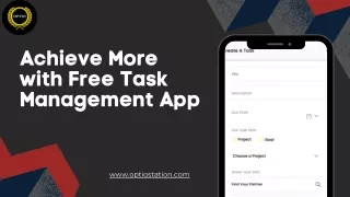Achieve More with Free Task Management App