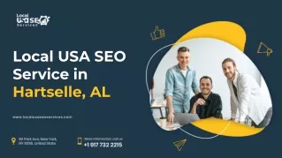 Local USA SEO Service in Hartselle, AL