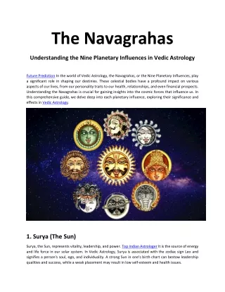 the navagrahas
