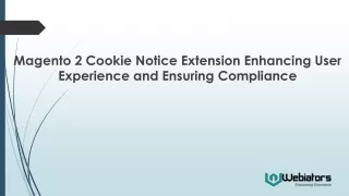 magento 2 cookie notice extension enhancing user experience and ensuring compliance