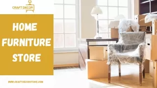 Affordable Home Furniture Store in India-Craft Decor Store