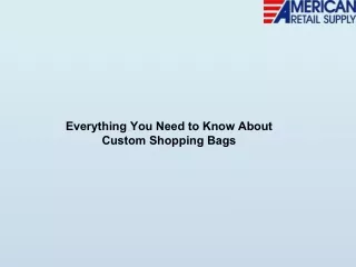 everything you need to know about custom shopping