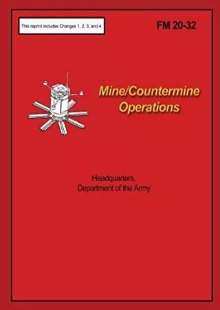 PDF/READ Mine/Countermine Operations: FM 20-32