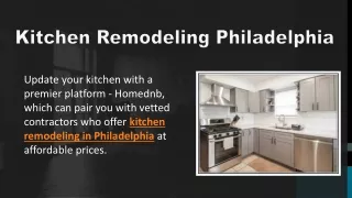 Kitchen Remodeling Philadelphia