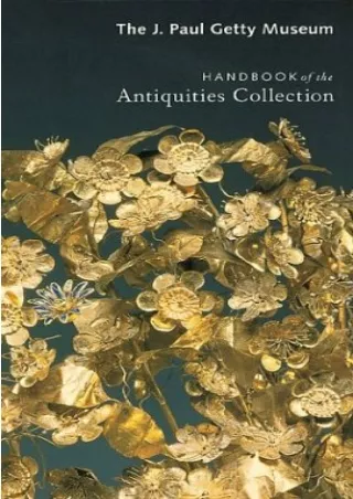PDF/READ The J. Paul Getty Museum Handbook of the Antiquities Collection
