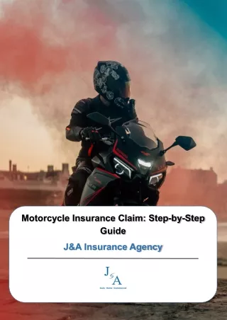 How to File a Motorcycle Insurance Claim? Step by Step Guide