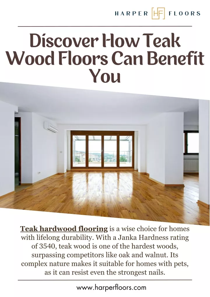 discover how teak wood floors can benefit you
