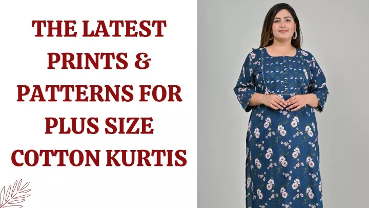 the latest prints patterns for plus size cotton