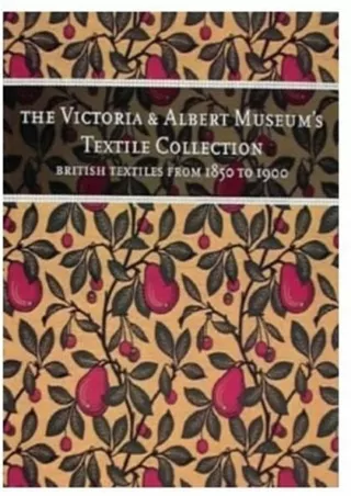 DOWNLOAD/PDF British Textile From 1850-1900