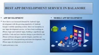 best app development service in balasore