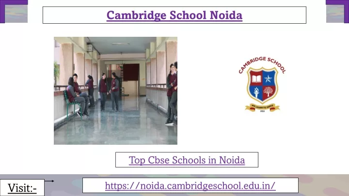 cambridge school noida