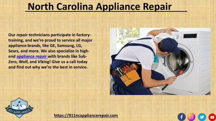 north carolina appliance repair