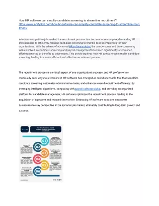 how hr software can simplify candidate screening