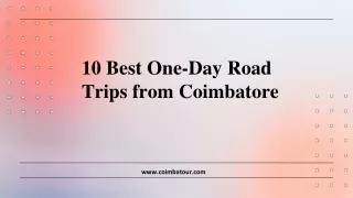 10 best one day road trips from coimbatore