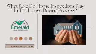 What Role Do Home Inspections Play In The House-Buying Process