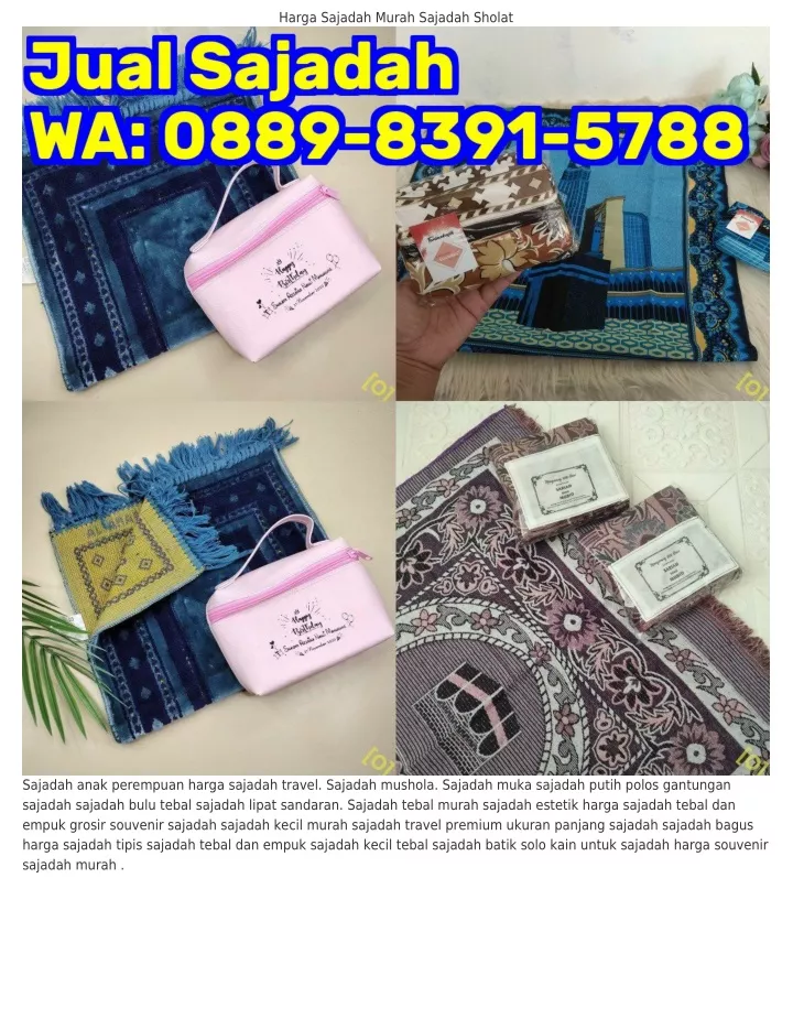 harga sajadah murah sajadah sholat