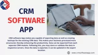 Task Manager App - CRM Software App