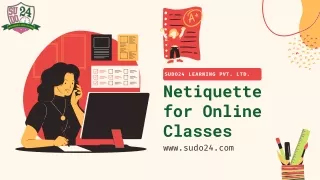 Netiquette for Online Classes