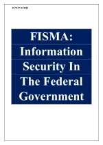 FISMA-Information Security In The Federal Government - slide 1