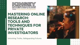 Discover The Best Private Investigators in Brentwood with Kinsey Investigations