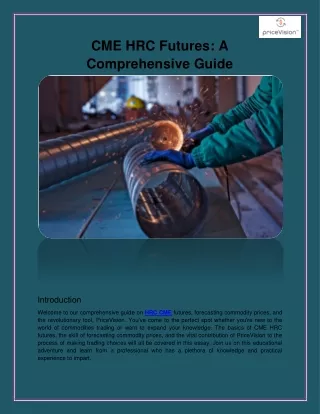 cme hrc futures a comprehensive guide