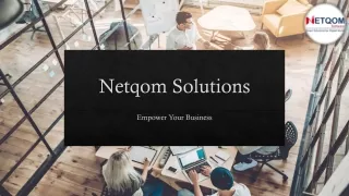 Transform Your Business with Valuable SEO Services from Netqom Solutions