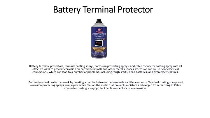 battery terminal protector