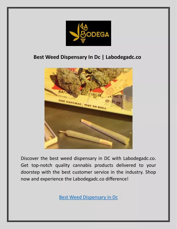 best weed dispensary in dc labodegadc co