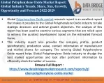 Polyphenylene Market-Chemical Material - slide 1