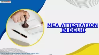 mea attestation i n d e l h i
