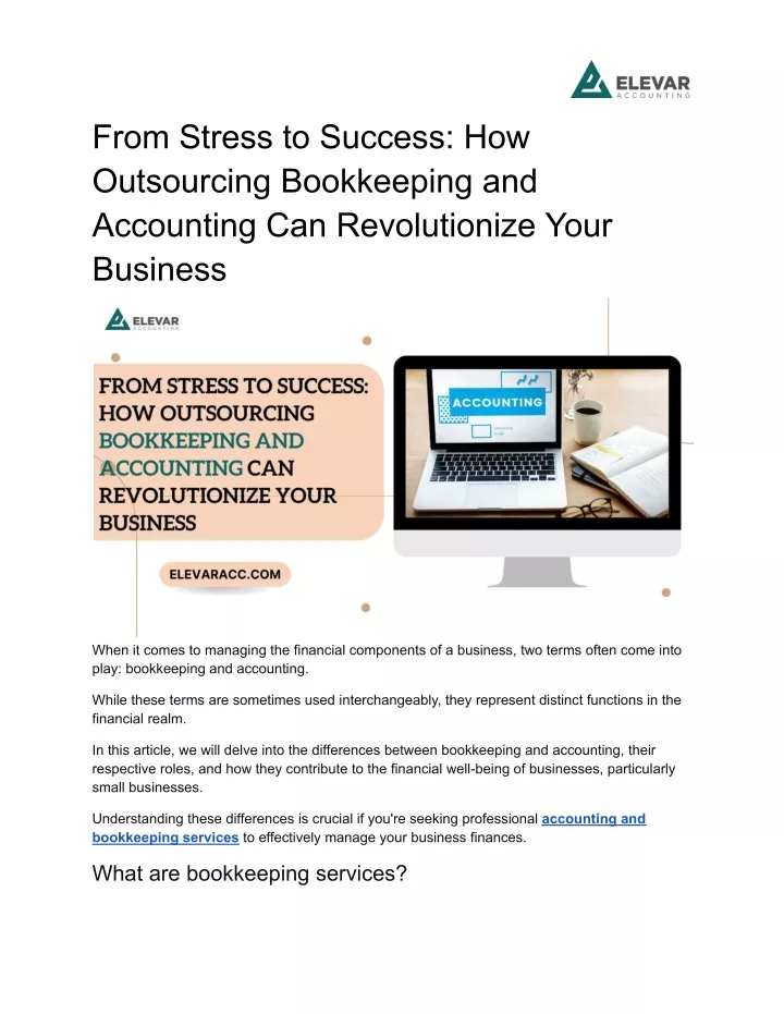 from stress to success how outsourcing