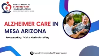The Best Alzheimer Care in Mesa Arizona
