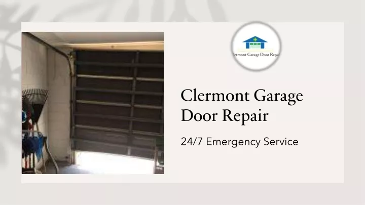 clermont garage door repair