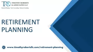 Secure Your Future with the Best Retirement Planning Service in Michigan