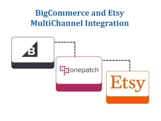 big c ommerce and etsy multichannel integration