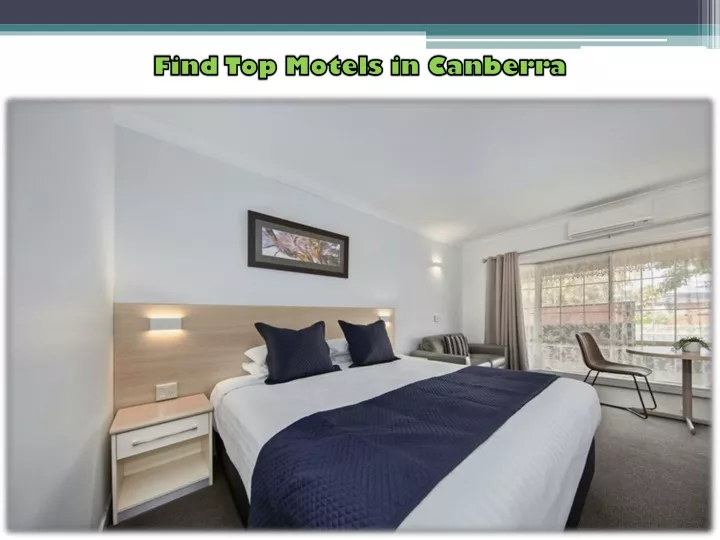 find top motels in canberra