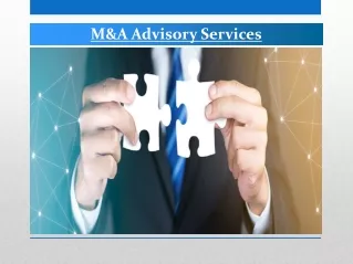 m a advisory services