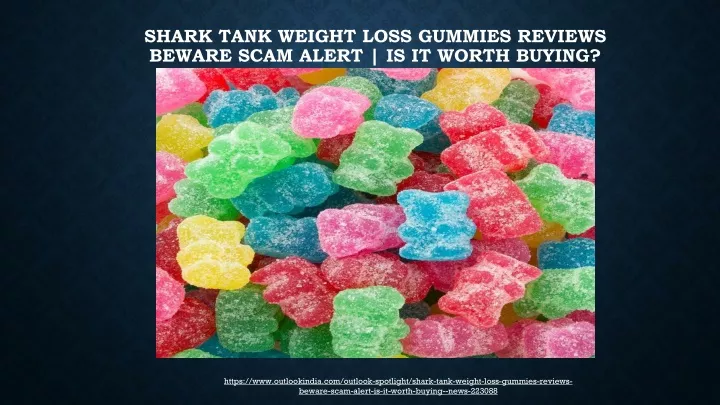 shark tank weight loss gummies reviews beware
